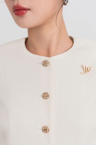 Áo khoác Tweed Elegance