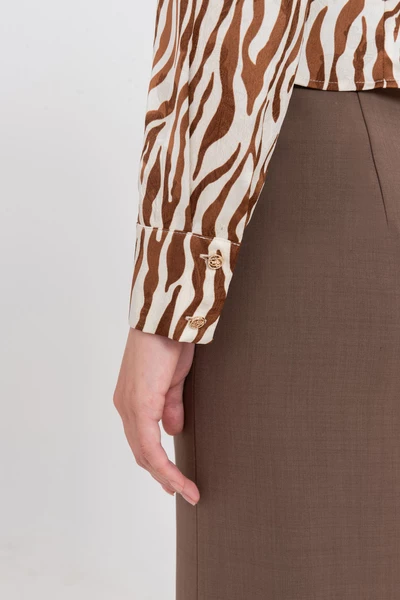 Áo sơ mi Zebra V-Neck