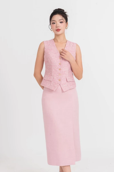 Chân váy Pencil Tweed