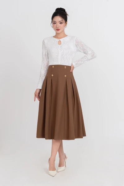 Chân váy xòe Retro Chic
