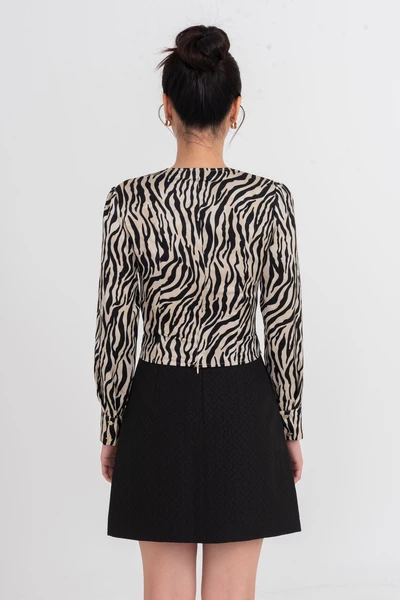 Áo sơ mi Zebra V-Neck