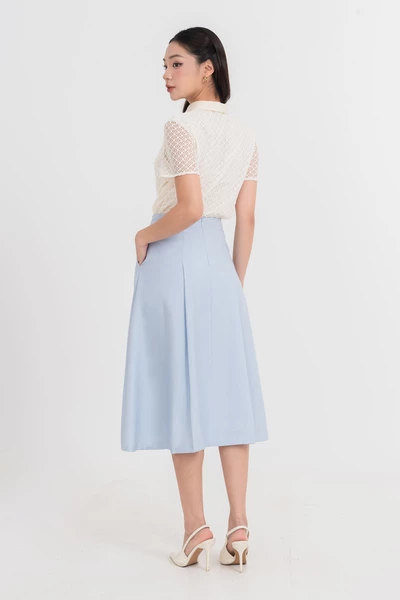 Áo cánh Polo phối ren