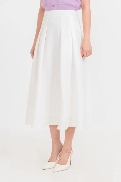 Chân váy midi xòe Elegance