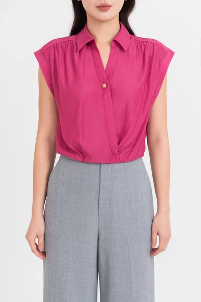Fuchsia Bloom Shirt