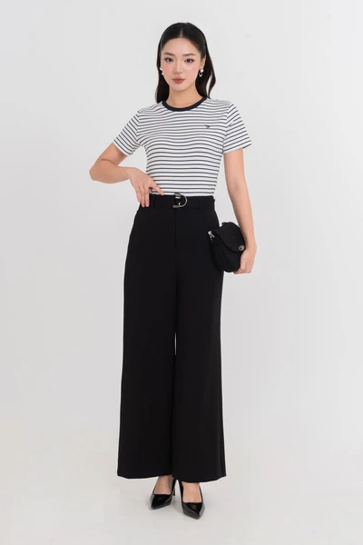 Red Striped T Shirt - Áo thun kẻ cotton