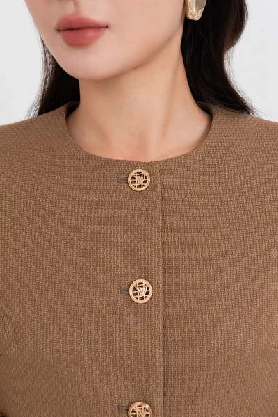 Áo vest Tweed Grace Charm