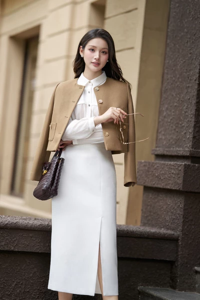 Chân váy Pencil Tweed