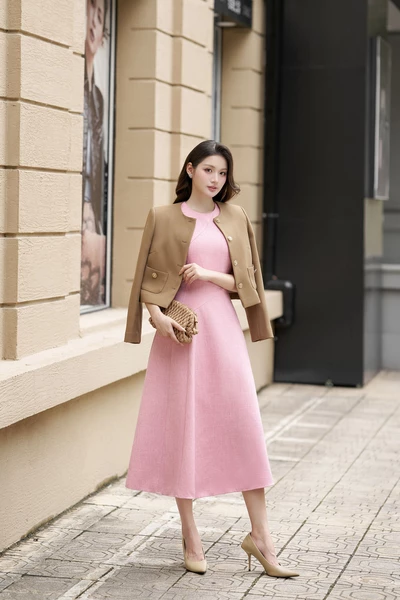 Áo vest Tweed Grace Charm