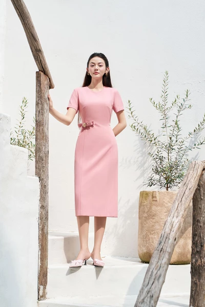 Đầm ôm Chic Bow