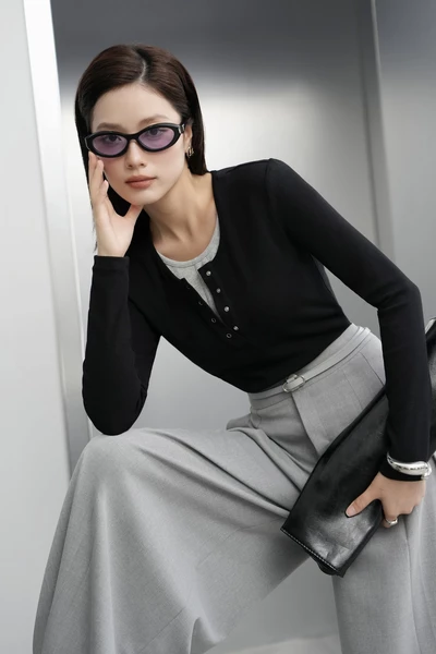 Áo thun dài tay Basic Chic
