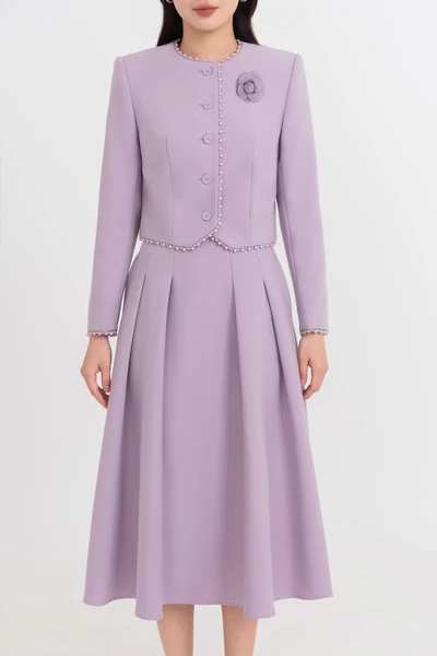 Chân váy midi xòe Elegance