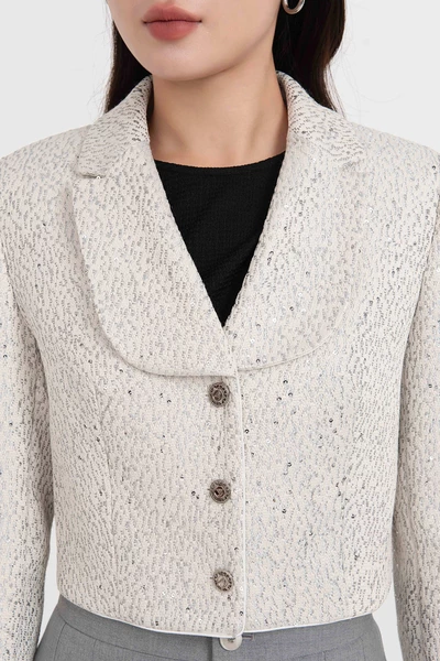 Áo khoác tweed Chic Modern