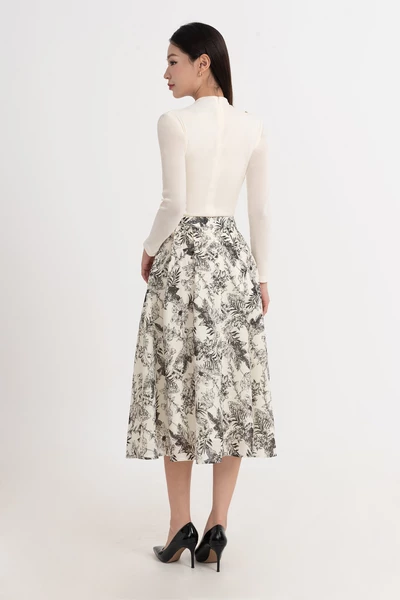 Chân váy Organza Floral
