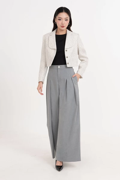 Áo khoác tweed Chic Modern