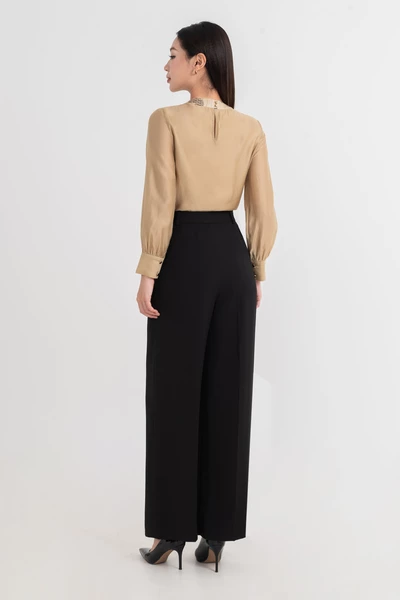 Quần tây Tuytsi Wide Leg