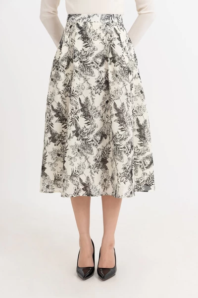 Chân váy Organza Floral