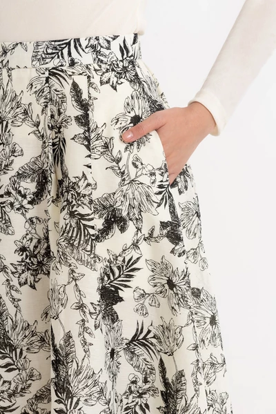 Chân váy Organza Floral