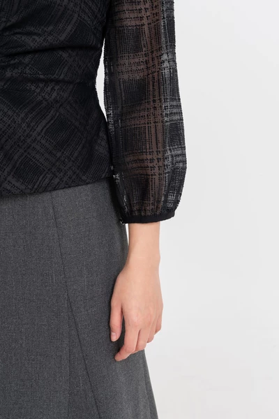 Áo kiểu Grace Pleat