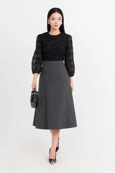 Áo kiểu Grace Pleat