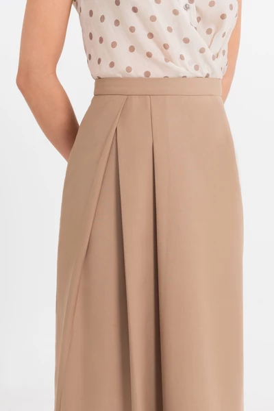 Chân váy Retro Beige