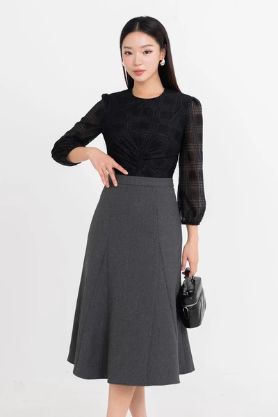 Áo kiểu Grace Pleat