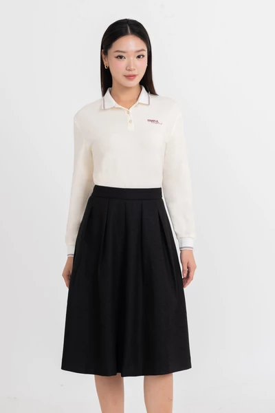 Chân váy Tweed chữ A