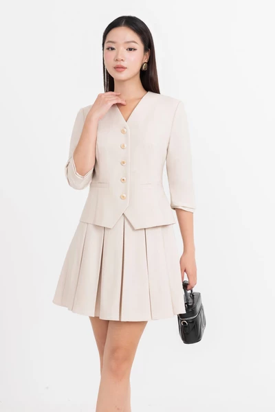 Đầm vest xếp ly Harmony