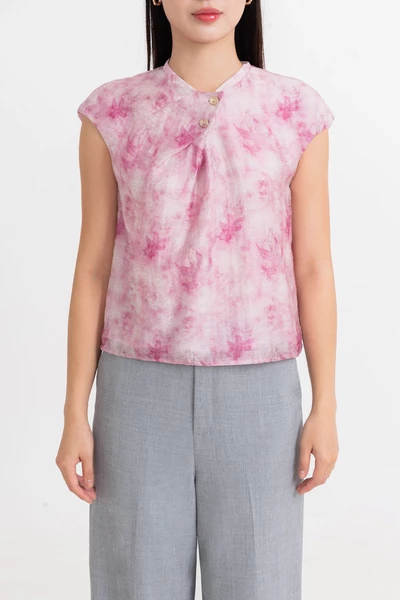Áo sơ mi lụa Petal Blouse