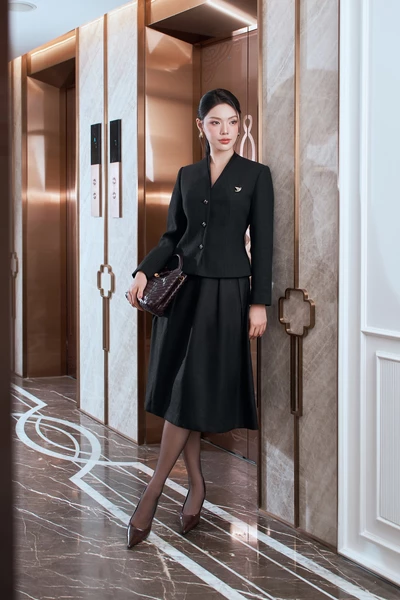 Chân váy Tweed chữ A