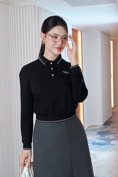 Áo thun Polo tay dài