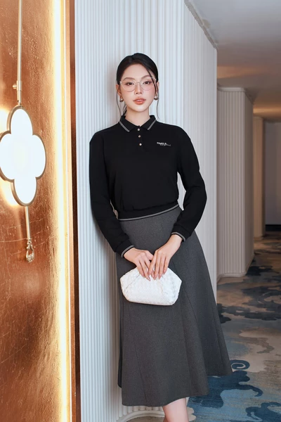 Áo thun Polo tay dài