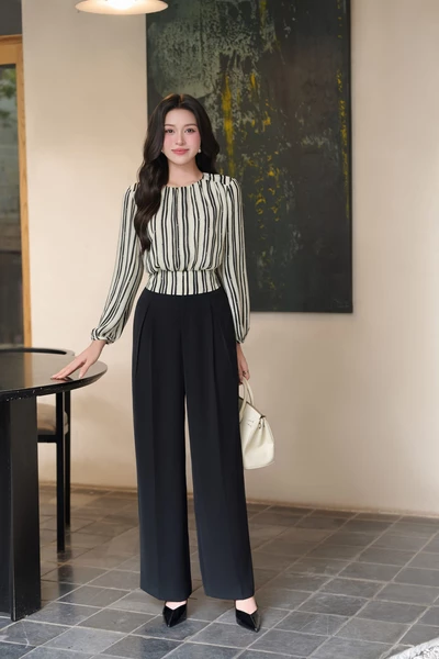 Quần tây Tuytsi Wide Leg
