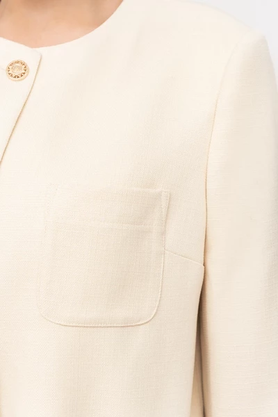 Áo khoác Twill dáng lửng