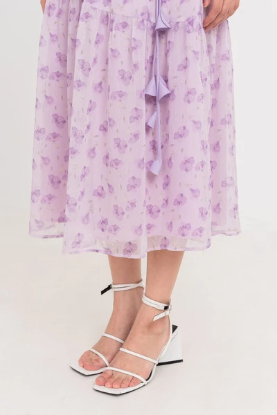 Chân váy voan hoa nhí Violet