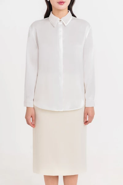 Áo sơ mi lụa Elegant