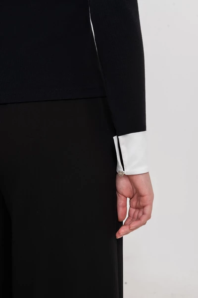 Áo thun phối sơ mi