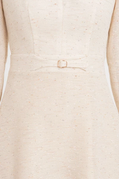 Đầm xòe Tweed Metallic