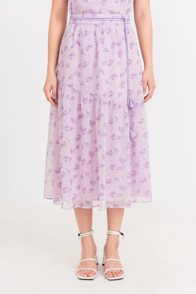 Chân váy voan hoa nhí Violet