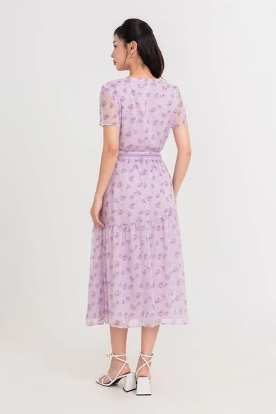 Chân váy voan hoa nhí Violet