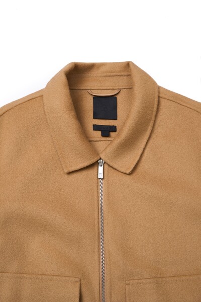 Áo khoác dạ lông cừu