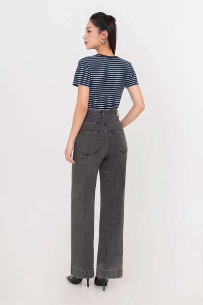 Red Striped T Shirt - Áo thun kẻ cotton