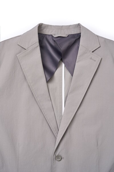 Prime Blazer Seersucker túi vuông