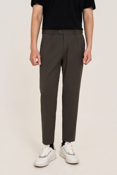 Quần Âu Simple Luxe cropped Slim fit MS 22E4373