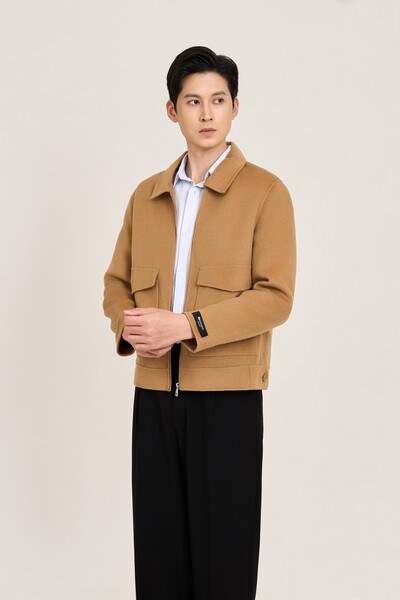 Áo khoác dạ lông cừu