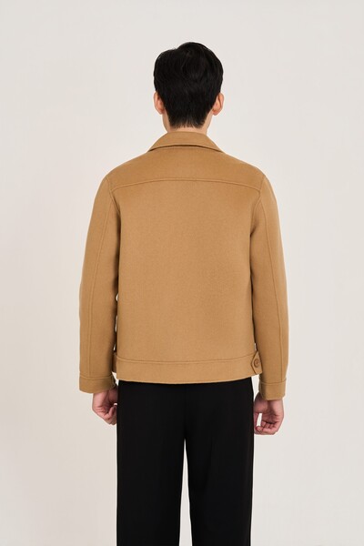 Áo khoác dạ lông cừu