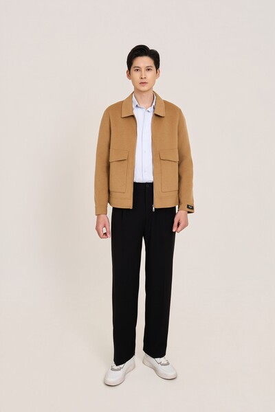 Áo khoác dạ lông cừu