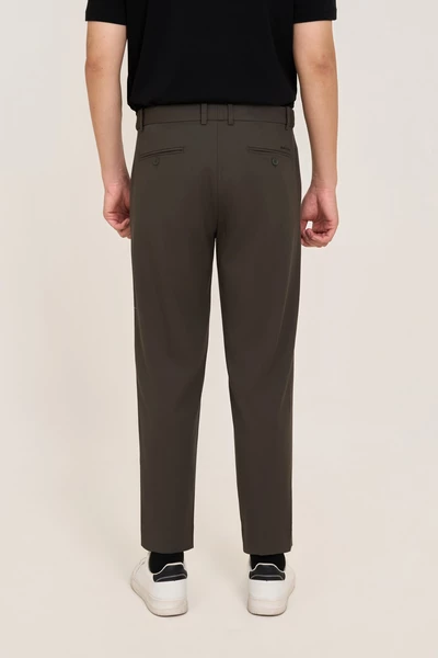 Quần Âu Simple Luxe cropped Slim fit