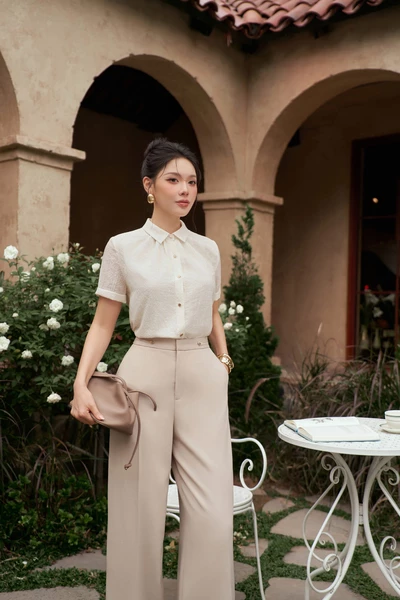 Quần suông trơn Tailored