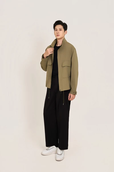 Áo khoác gió nhăn Wind Wavy