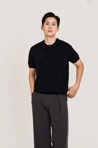 Echo Polo - Áo len cổ đức Regular fit